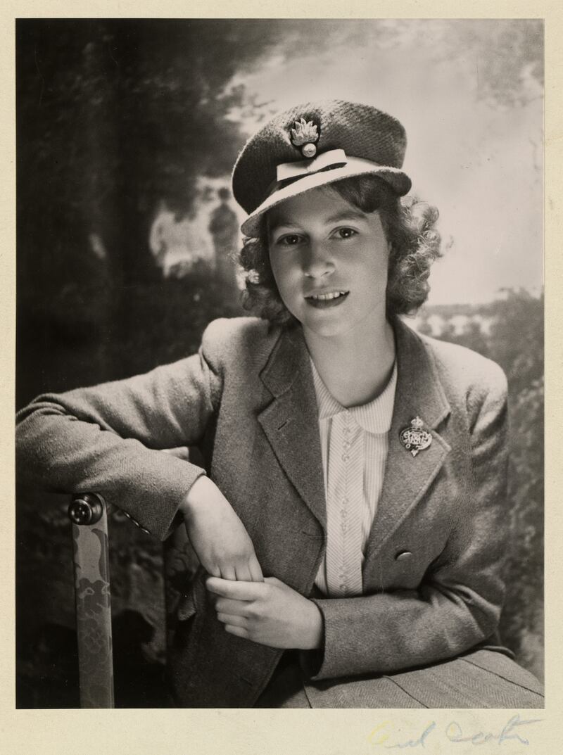 The then Princess Elizabeth, photographed in 1942 by Cecil Beaton