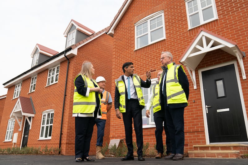 Prime Minister Rishi Sunak and Michael Gove said in July that new-build housing would be focused in major cities