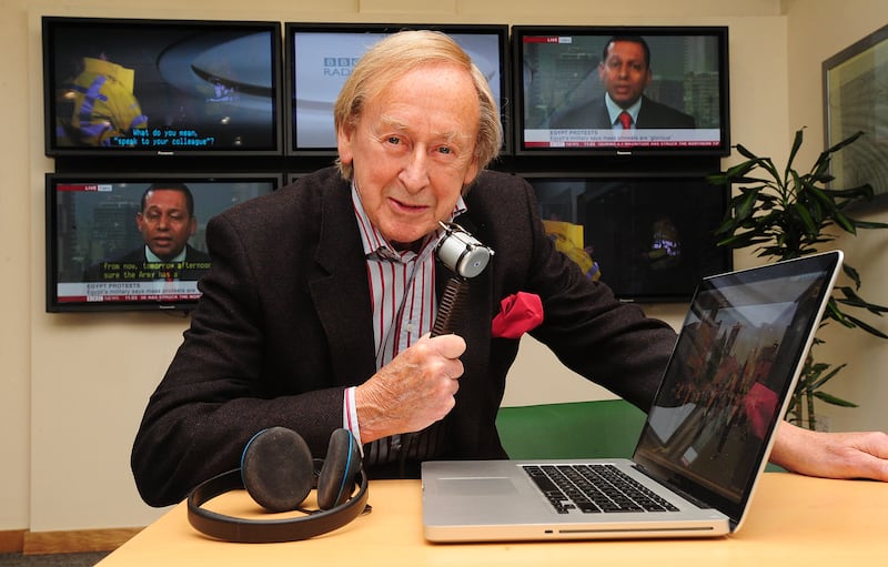 Pacemaker Press Belfast 2-07-2013: Feature pictures of BBC's  twelfth day broadcaster Walter Love pictured at the BBC in Belfast.
Picture By: Arthur Allison.
26/01/2024
The veteran BBC Northern Ireland broadcaster Walter Love has died at the age of 88.
He hosted Radio Ulster's Day By Day and Love in the Afternoon, and presented Sunday staple Love Forty.
With a broadcasting career spanning 77 years, Jazz Club with Walter Love aired its final show in 2023.
In a statement, his family confirmed he passed away on Friday morning in a nursing home after a short illness.
Mr Love was inducted into the Phonographic Performance Ireland Radio Awards Hall of Fame in 2014 for recognition of his skill and passion.