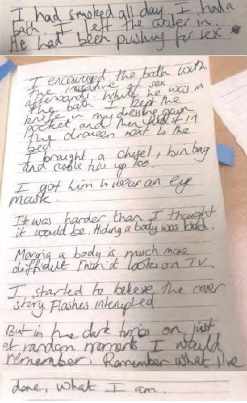 Fiona Beal confessed in her journal