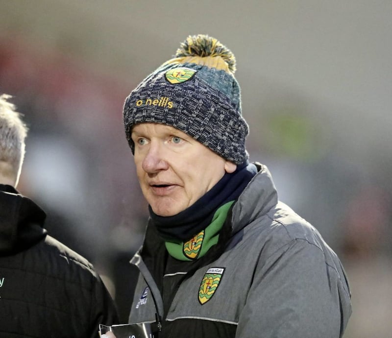 Donegal manager Declan Bonner 