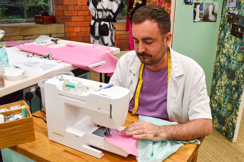 Luke has been announced as the winner of The Great British Sewing Bee