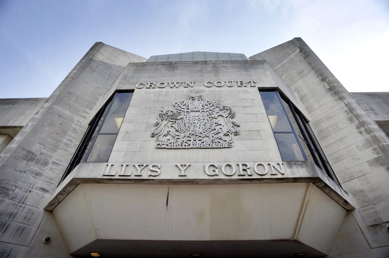 The trial was in its final stages at Swansea Crown Court