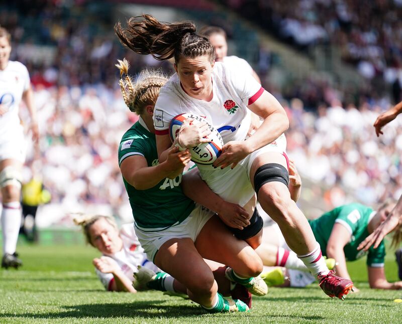 Abbie Ward will start in England’s second-row against New Zealand