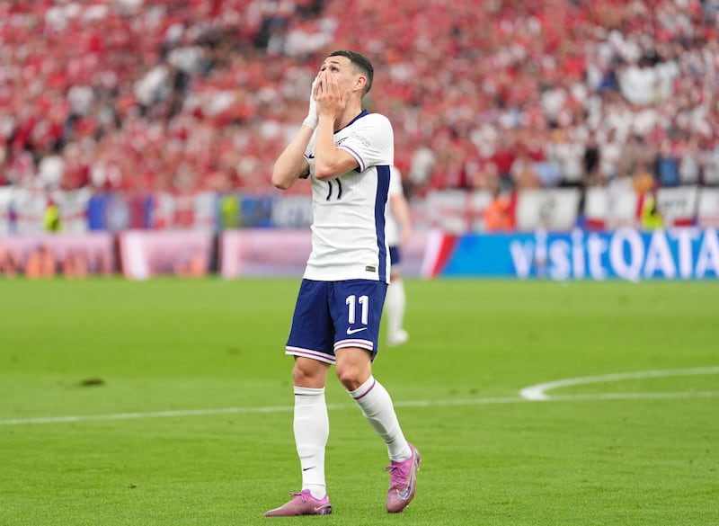 England stumbled throughout Thursday’s 1-1 draw against Denmark