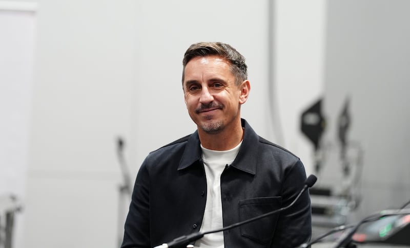 Gary Neville was attending the Labour Party conference in Liverpool