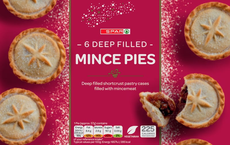 Spar mince pies