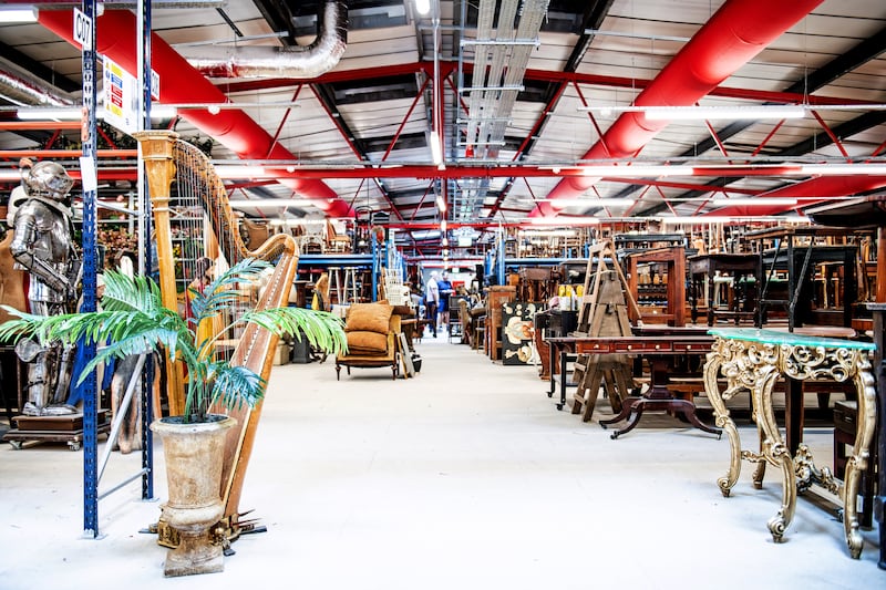 Scenery and props are housed in the new National Theatre Green Store. (Reed Watts Architects/National Theatre)