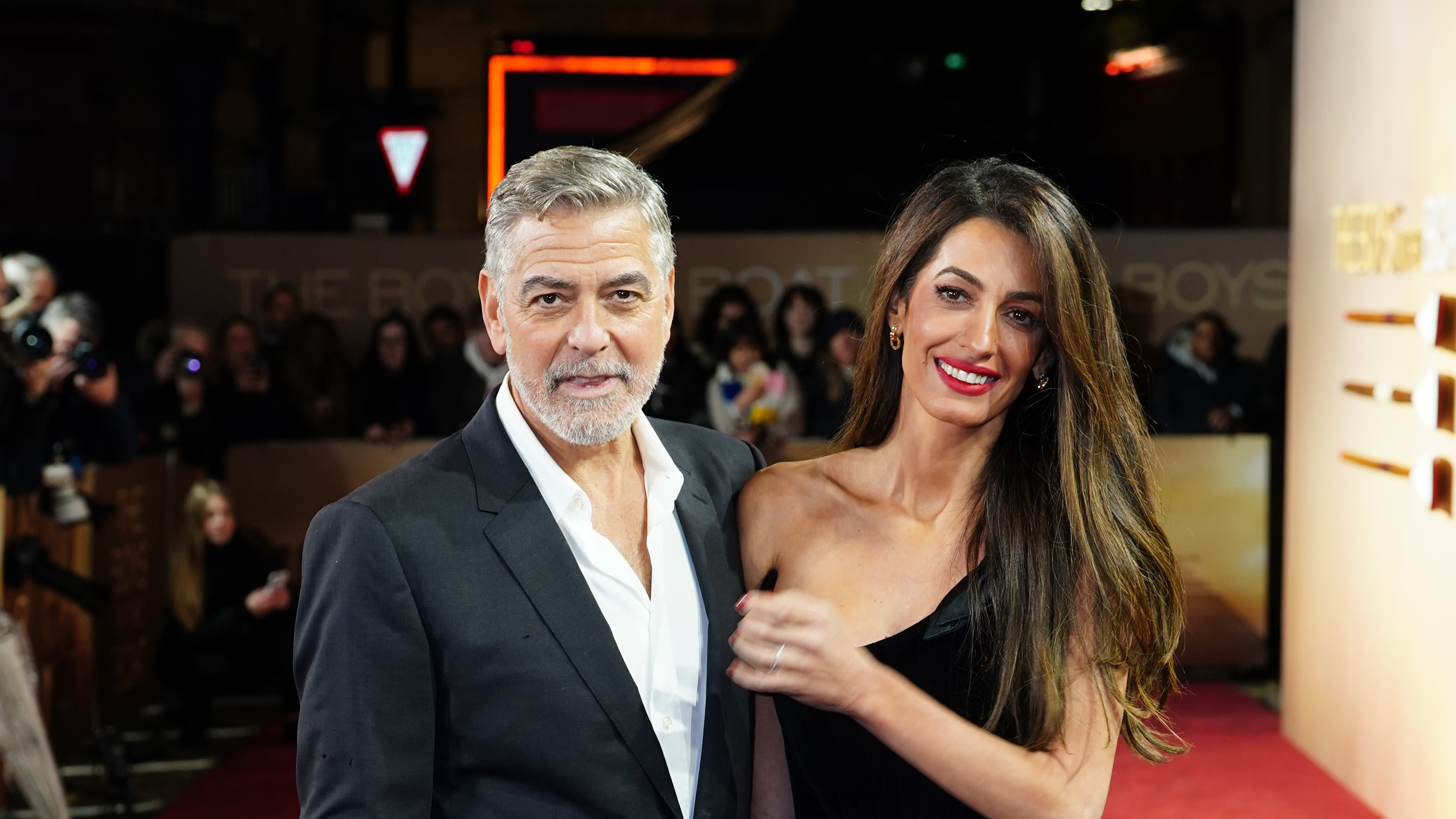 George Clooney and Amal Clooney spoke at the Skoll World Forum 2024