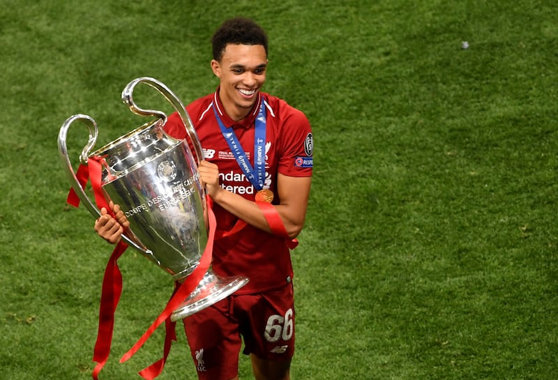 Alexander-Arnold has a Champions League-winners medal on his CV