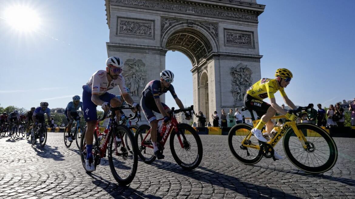 The annual Tour de France is the world&#39;s most famous cycle race and Ireland is hoping to host its opening stage in 2026 or 2027. Picture by Thibault Camus/AP 