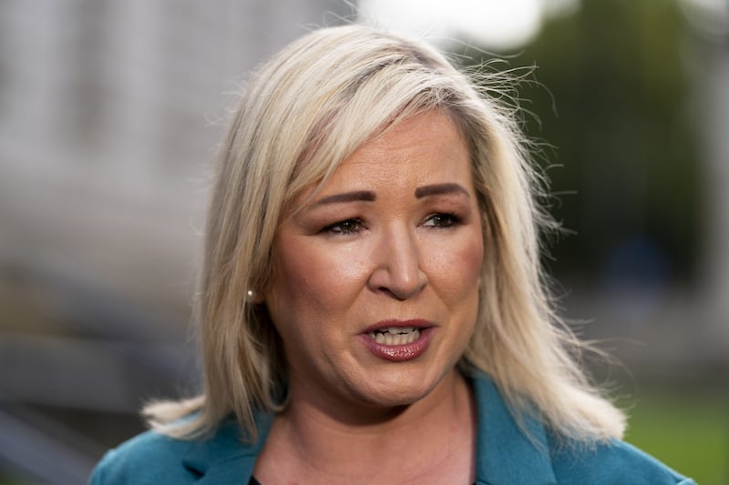 First Minister Michelle O’Neill said the Executive was ‘united’ on the need to secure more funding from London