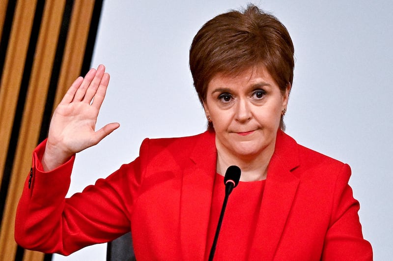 Nicola Sturgeon appeared before a Holyrood inquiry