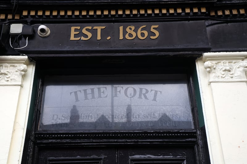 The Fort Bar on the Springfield Road in West Belfast. PICTURE: MAL MCCANN