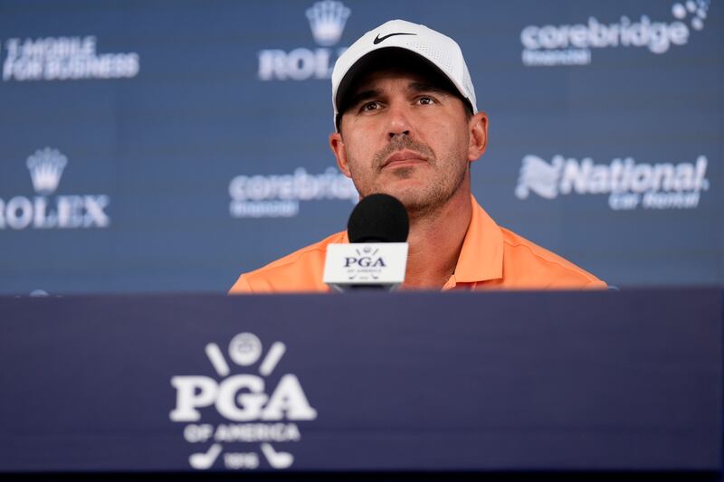 Brooks Koepka usually raises his game for the majors (Jeff Roberson/AP)