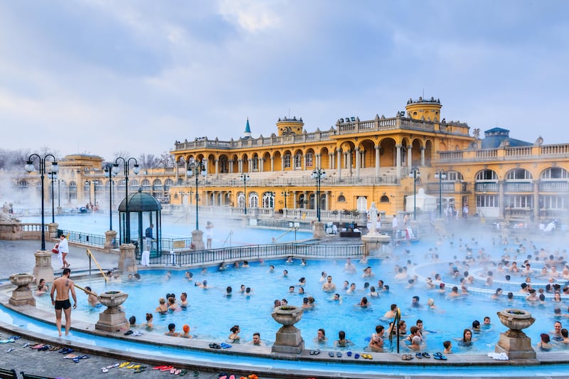 Szechenyi Baths in Budapest