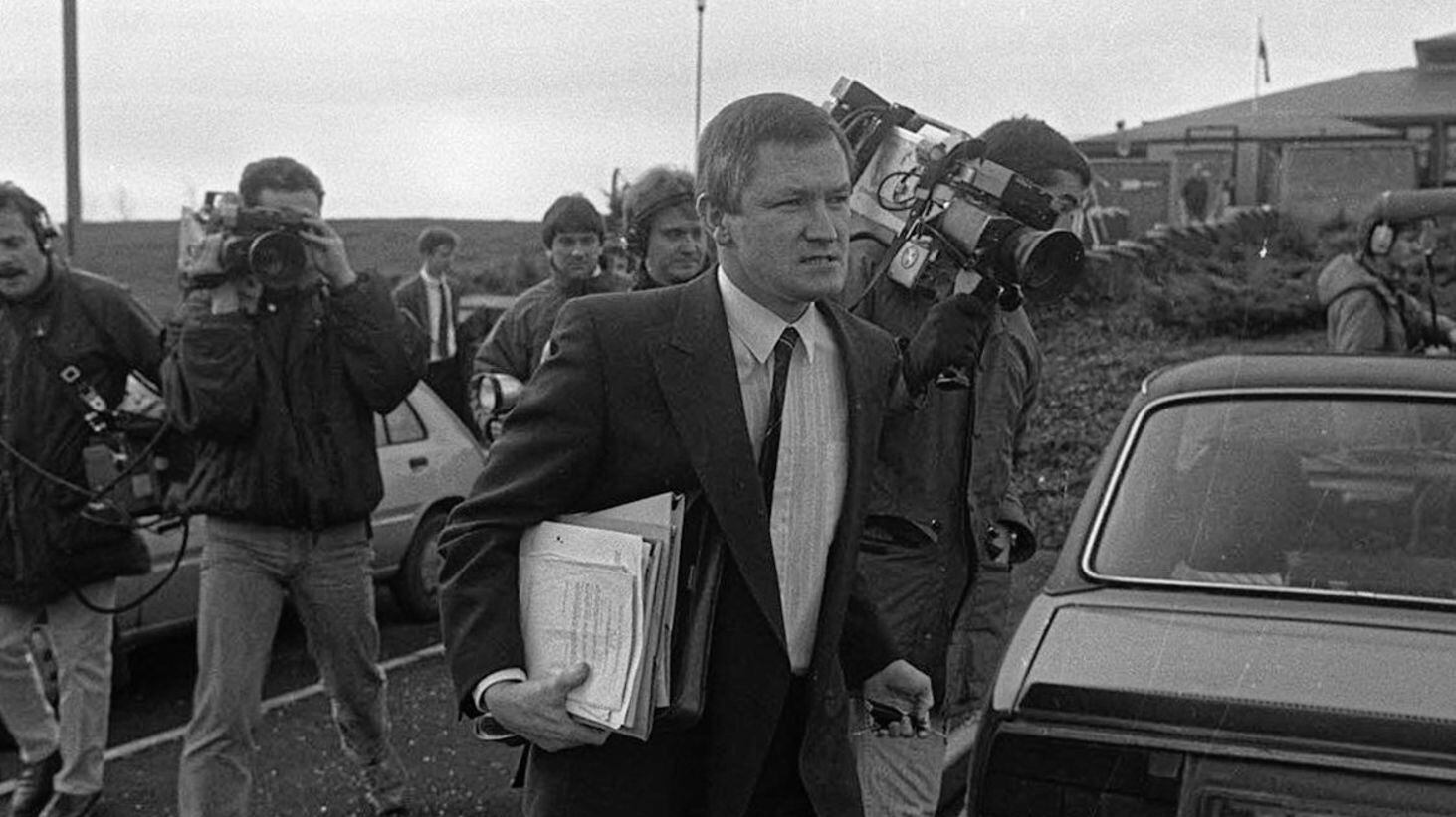 Solicitor Pat Finucane who was shot dead by the UDA in 1989. 