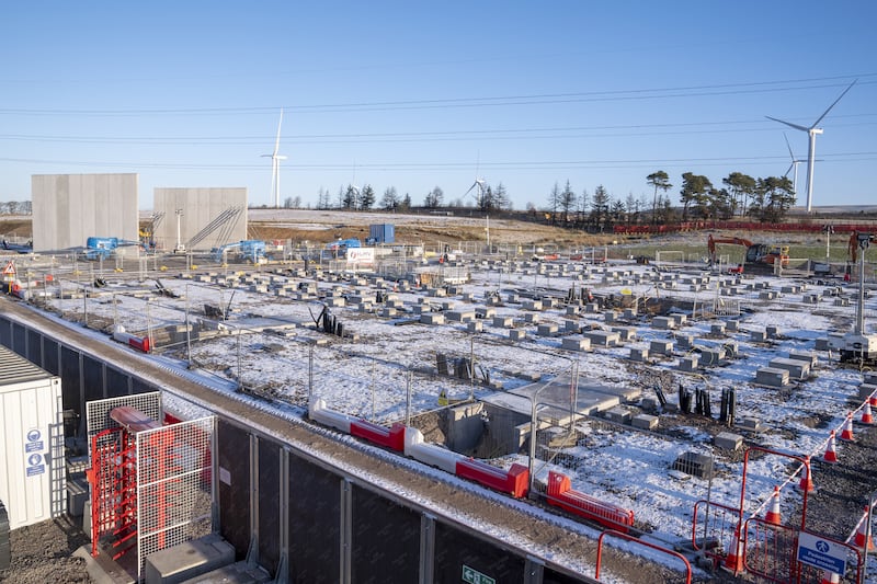 Each site will have a number of enclosures housing battery packs