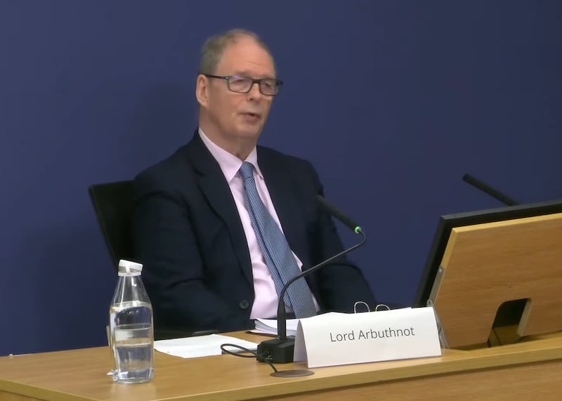 Lord Arbuthnot told the Post Office inquiry that it was the ‘greatest scandal I have ever seen in the criminal justice process’