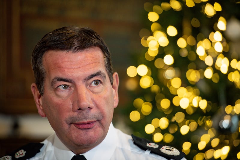 Nick Adderley during a press conference after a meeting with the parents of teenage motorcyclist Harry Dunn, who was killed when a car crashed into his motorbike in Northamptonshire