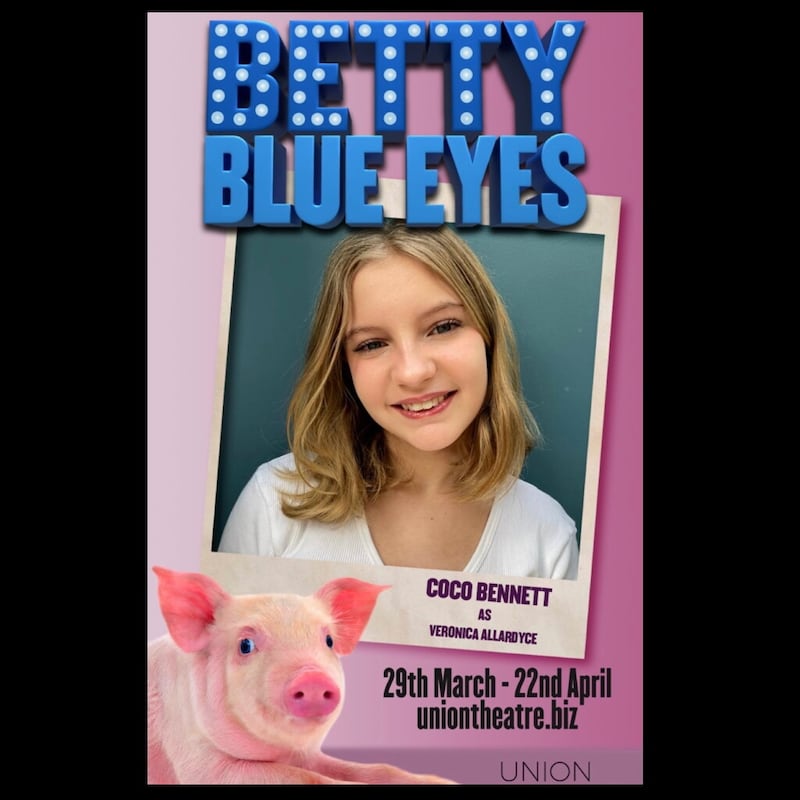 Jane's great niece Coco Bennett played Veronica Allardyce in a production of Betty Blue Eyes