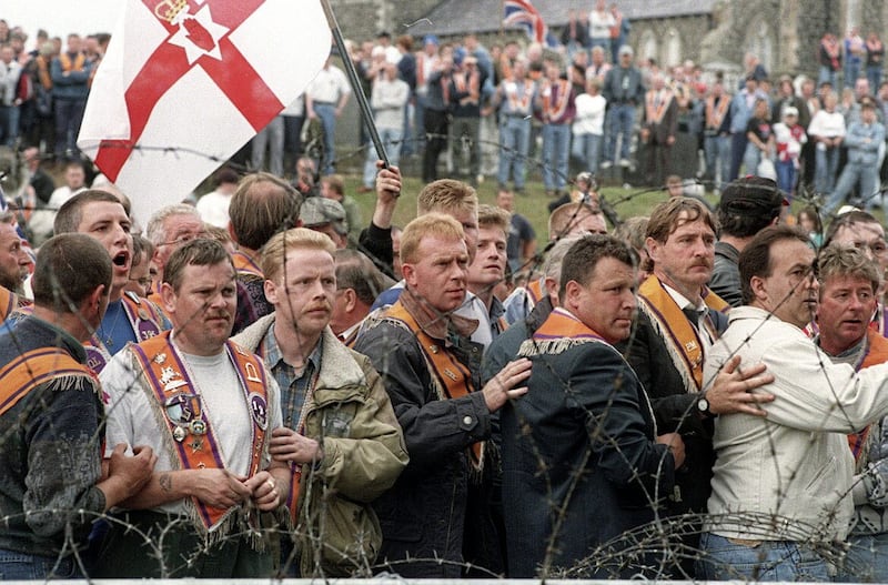 Drumcree was the scene of a bitter stand-off between Orangemen and their supporters and police in 1996 