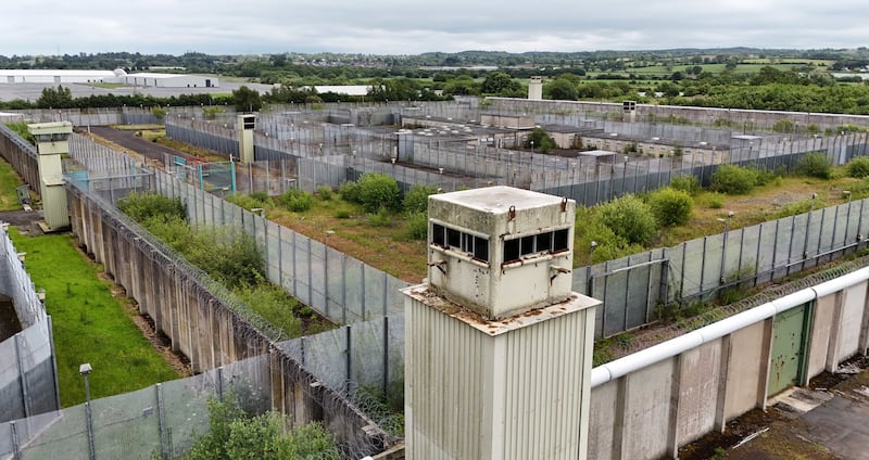 The former Maze prison at Long Kesh near Lisburn