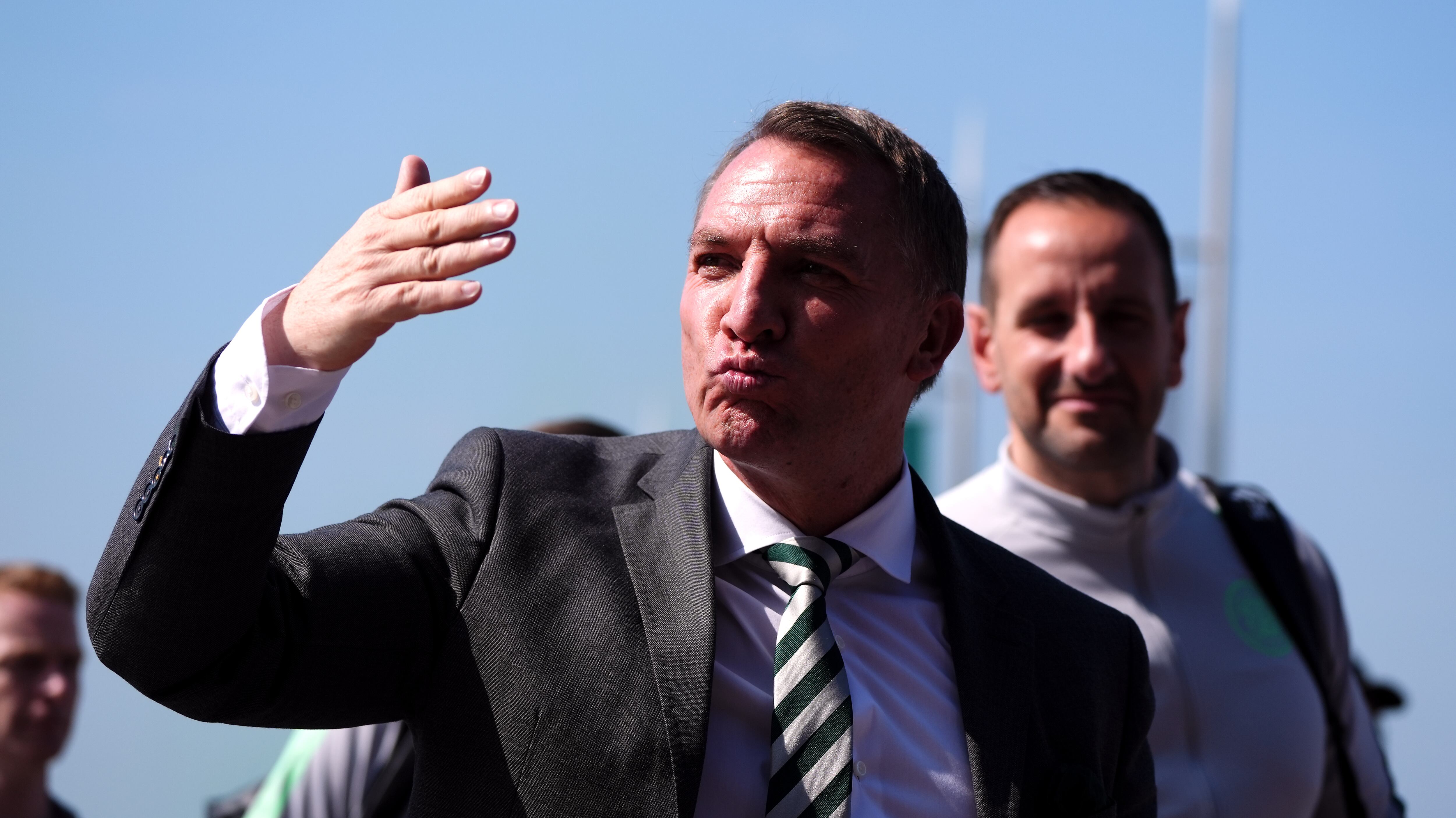 Celtic manager Brendan Rodgers will be looking to continue his impressive record against Rangers