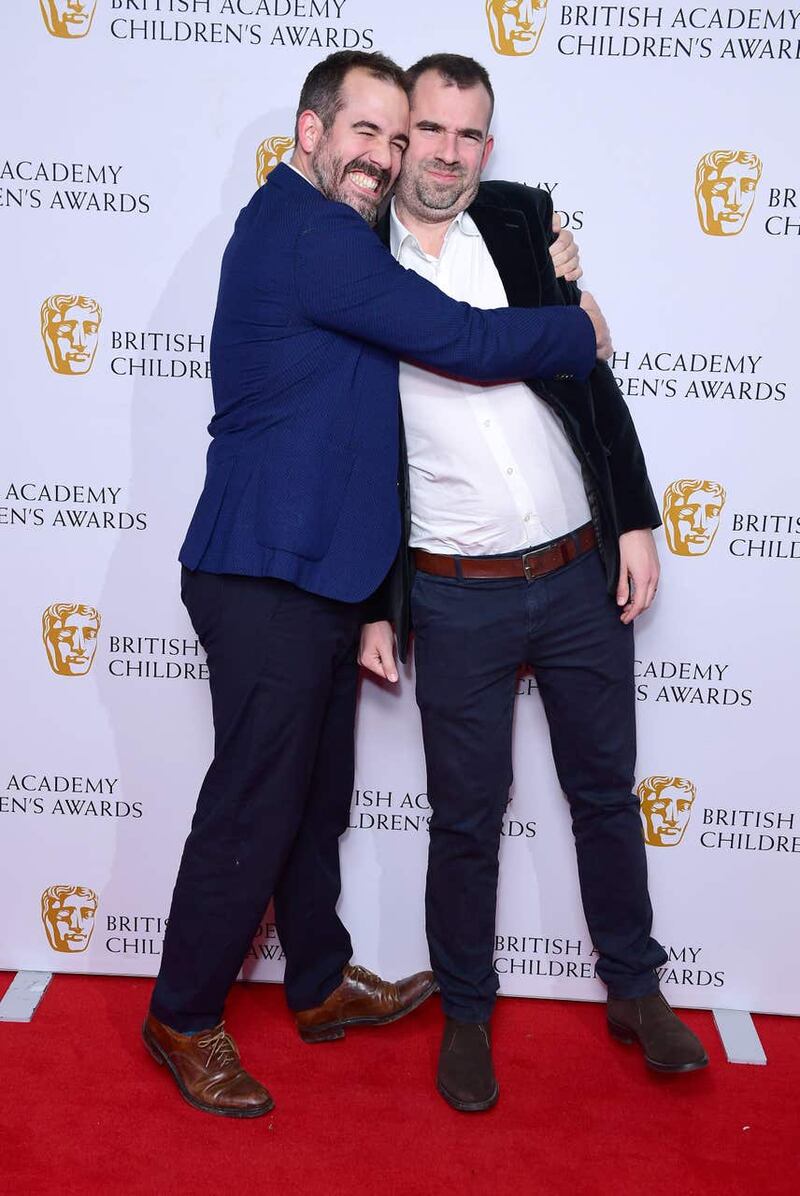 Xand van Tulleken and his brother Chris attending the British Academy Children’s Awards