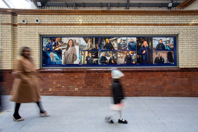 The exhibition is at Manchester Victoria and Hull Paragon stations