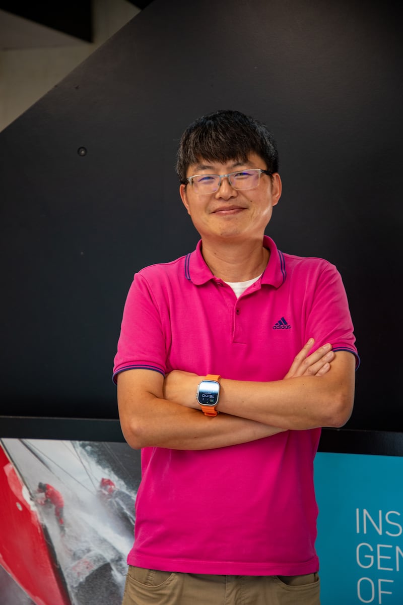 Dr Minkwan Kim, the lead scientist among the team