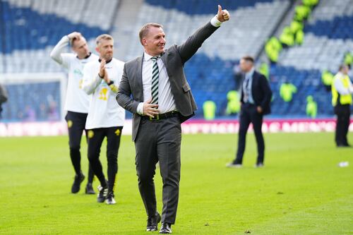 Brendan Rodgers salutes ‘big-game player’ Adam Idah after Celtic’s cup win