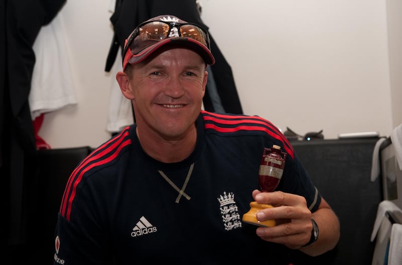 Andy Flower won three Ashes series – in 2009, 2010/11 and 2013 – during his time as England head coach