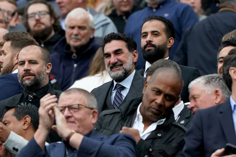 Newcastle chairman Yasir Al-Rumayyan watched his side beat Tottenham on Sunday