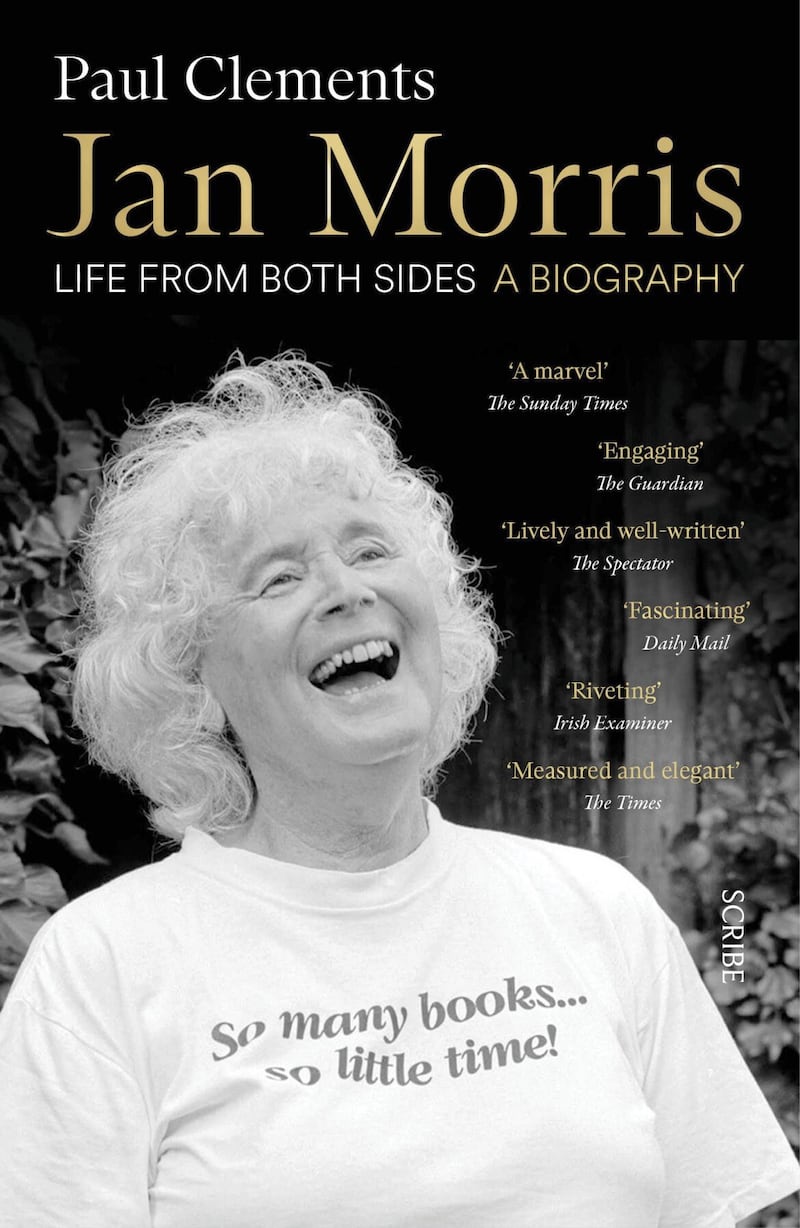 Paul Clements&rsquo; acclaimed biography Jan Morris: Life from Both Sides is published by Scribe and is being launched in a paperback edition at the Island Arts Centre, Lisburn, on Thursday October 12 