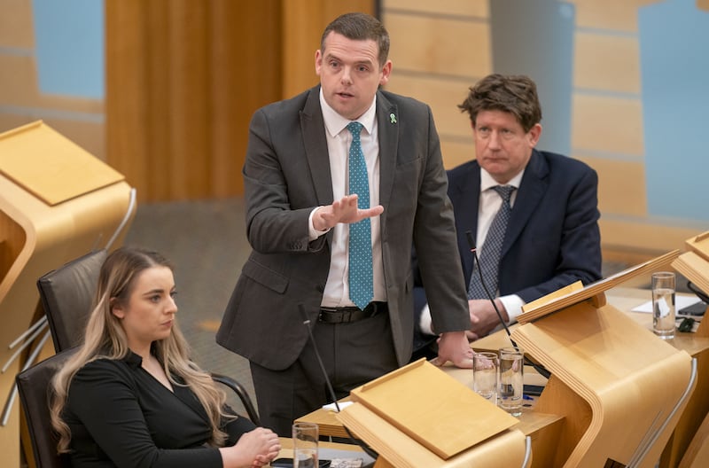 Scottish Conservative leader Douglas Ross said his party will call a vote urging Michael Matheson to resign