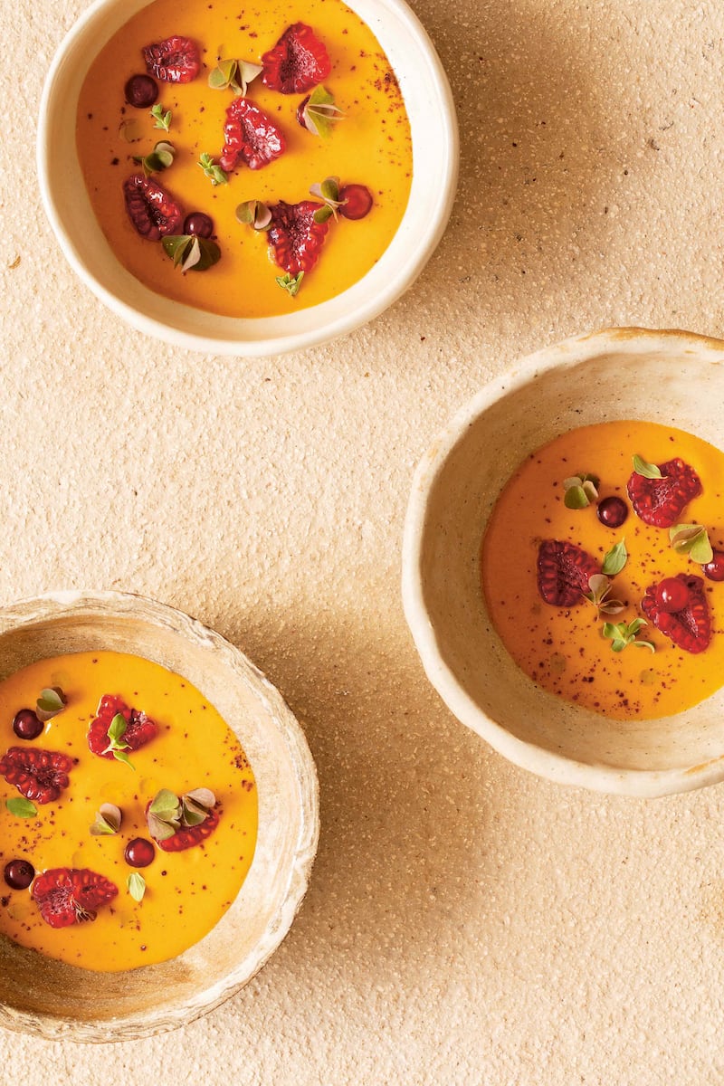 Roasted vegetable gazpacho from Moroseta Kitchen by Giorgia Eugenia Goggi