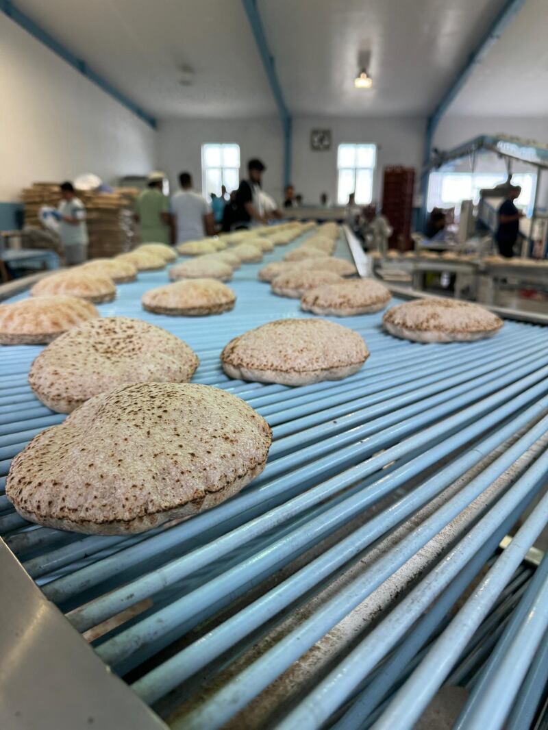 The Jalsa Salana’s on-site roti plant produces 10,000 fresh roti breads per hour