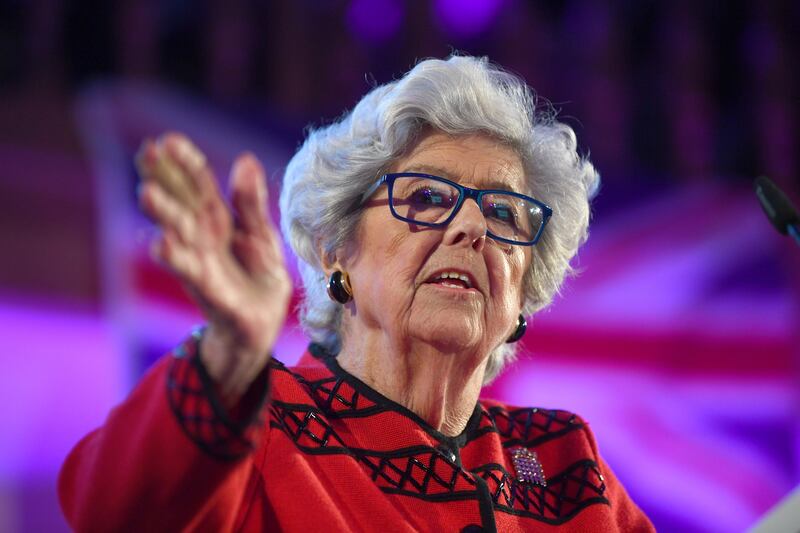 Baroness Betty Boothroyd was the first female Speaker