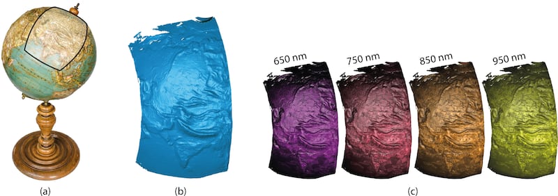 5D hyperspectral camera imaging.