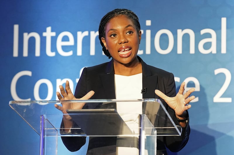 Kemi Badenoch is hoping to become Tory leader