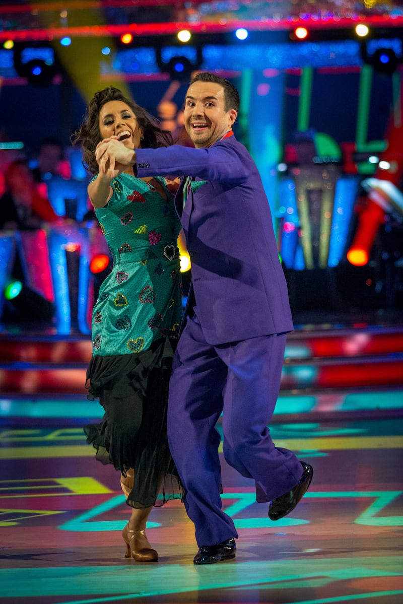 Will Bayley and Janette Manrara performing on the show (Guy Levy/BBC)