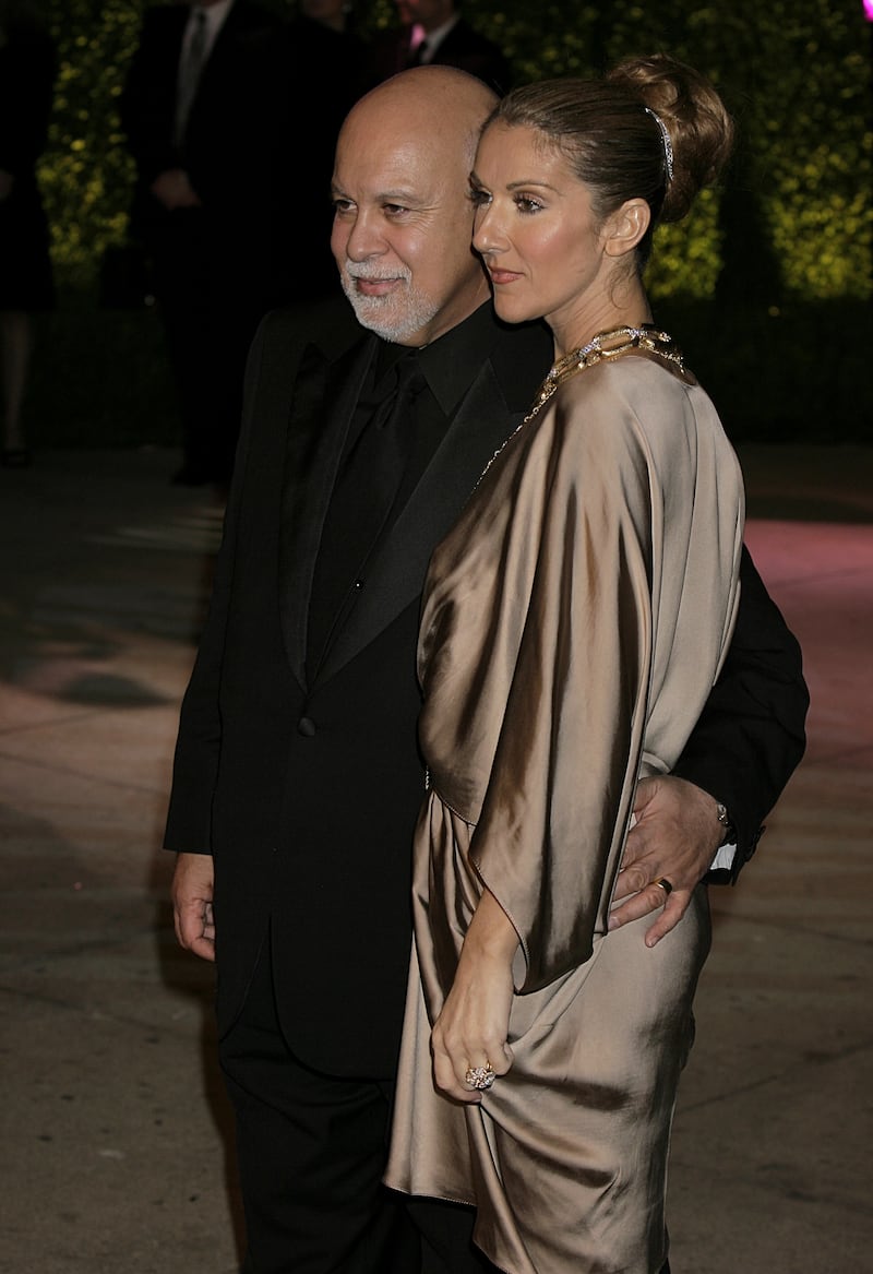 Celine Dion and husband Rene Angelil