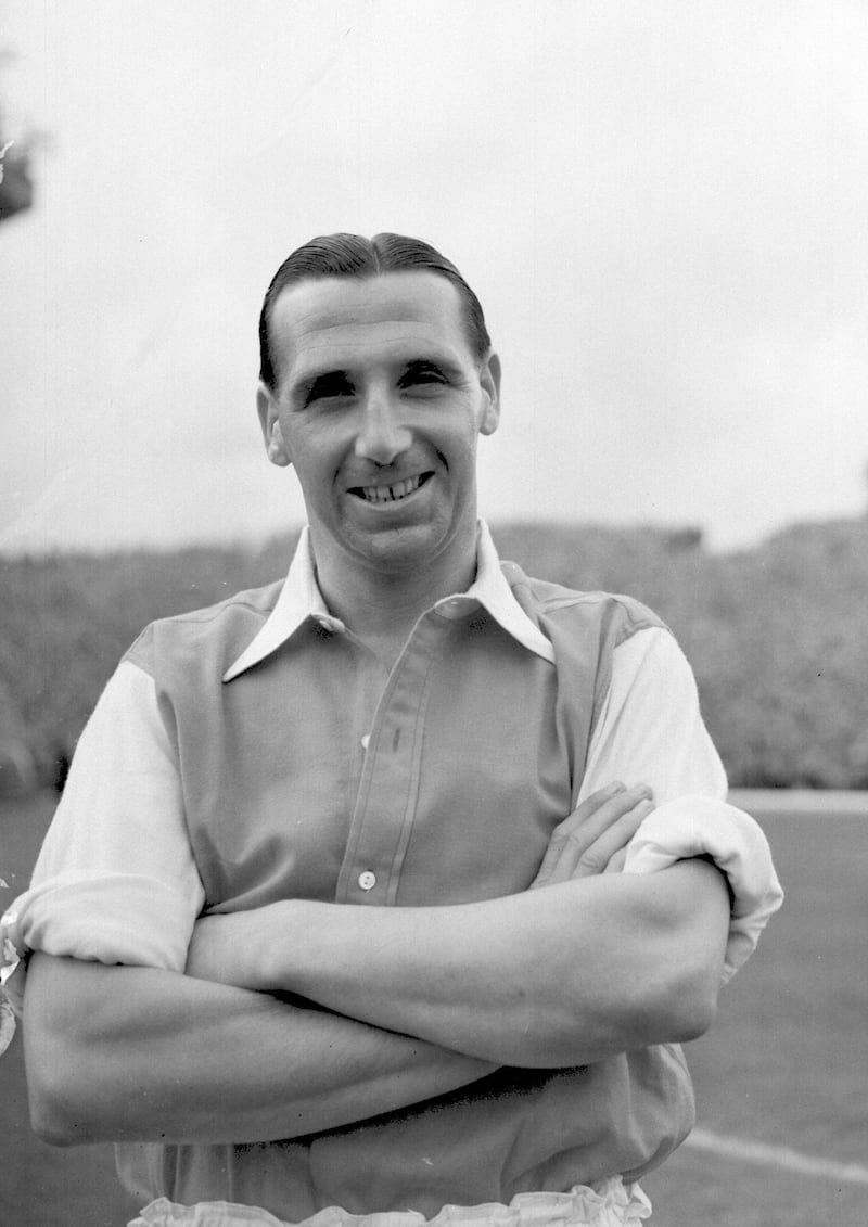 Tommy Lawton once scored four in a game against the Netherlands