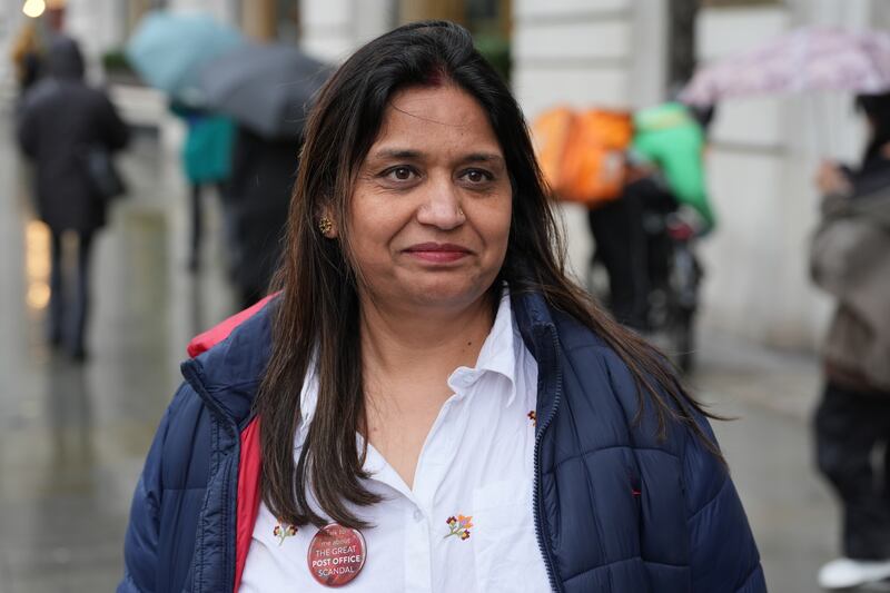Former subpostmaster Seema Misra was jailed when she was pregnant in 2010