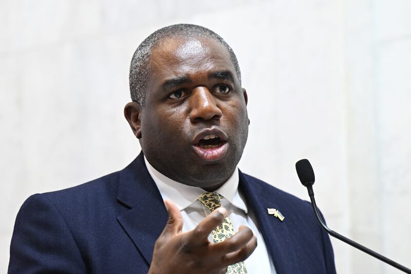 Foreign Secretary David Lammy said he would work with either candidate to be president