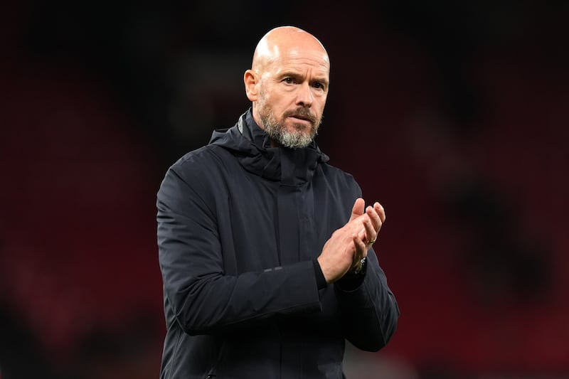 Manchester United manager Erik ten Hag saw his side held by FC Twente .