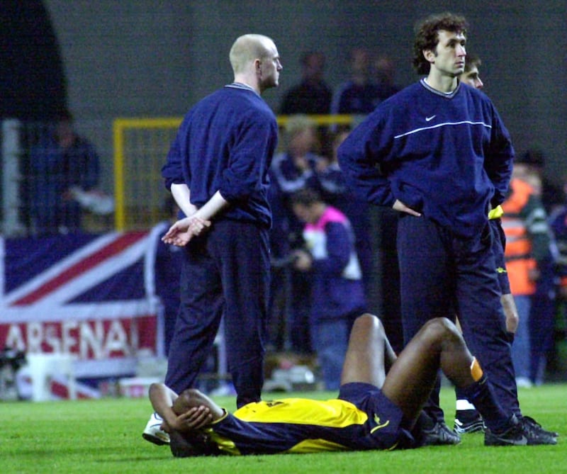 Arsenal lost the 2000 UEFA Cup final on penalties