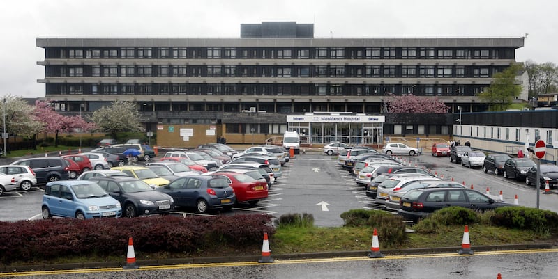 Monklands Hospital in Airdrie has been a part of the project