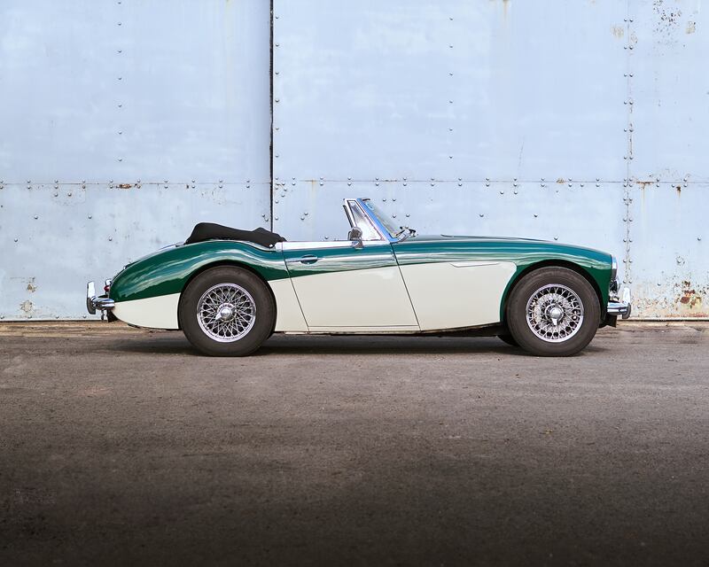 Values of the big-engined Healey 3000 have been static for a while (Hagerty)